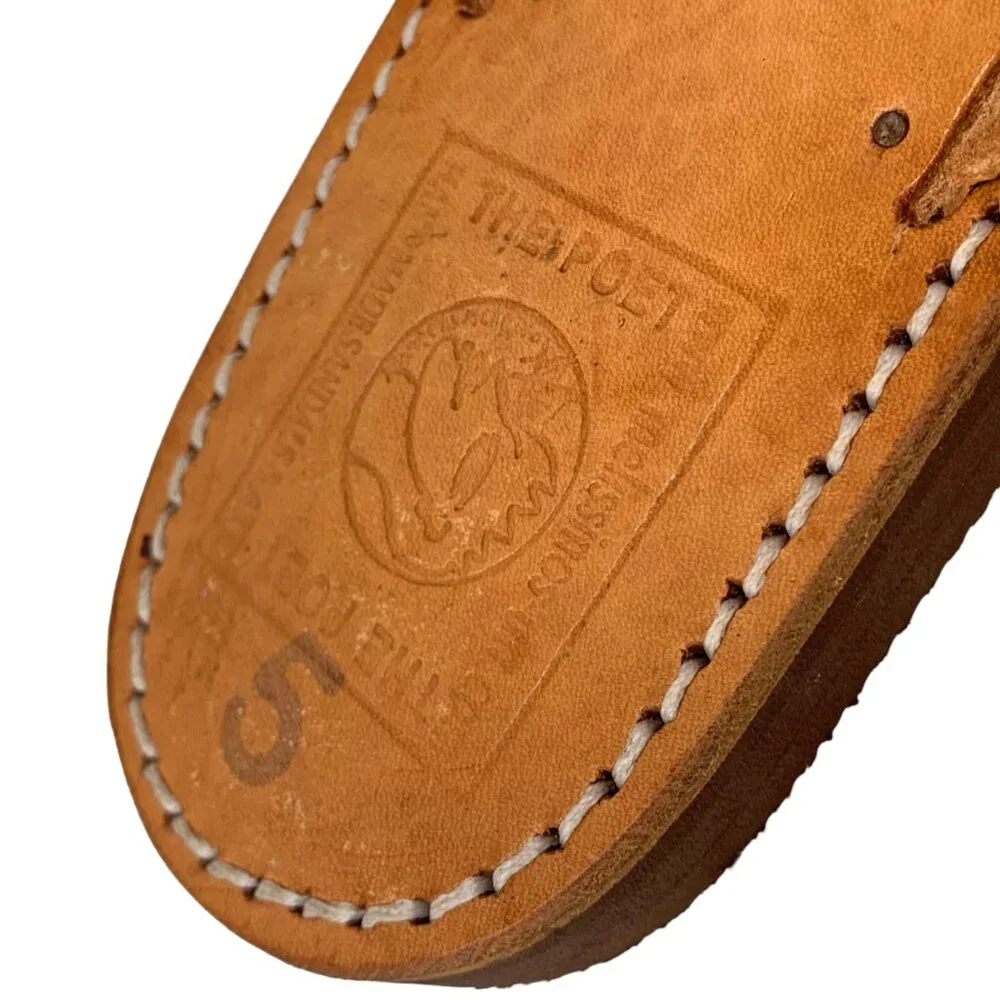Melissinos‎ The Poet No 8 Cyclades Leather Thong Custom Sandal